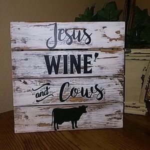 Jesus, wine, and cows 🐄